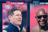 Jerry Rice y Steve Young serán los entrenadores para la AFC y NFC en el Pro Bowl