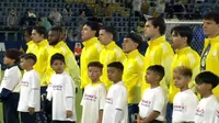 ¿Guiño al Tri? Álvaro Fidalgo entonó el Himno de México previo al amistoso con América