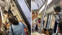 Hombre muere tras golpearse con poste mientras viajaba colgado de ventana del Tren Ligero / VIDEO