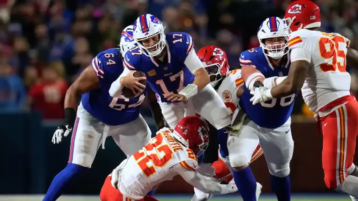 Josh Allen consigue 3 touchdowns para que Bills superen a Chiefs