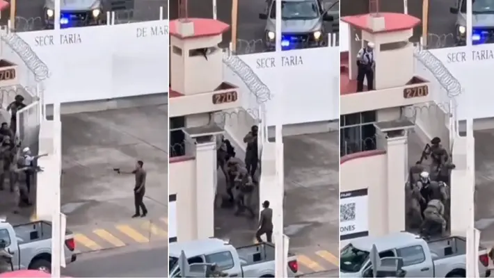 Hombre que amenazó a marinos en Puerto Vallarta fue neutralizado: esto se sabe del caso