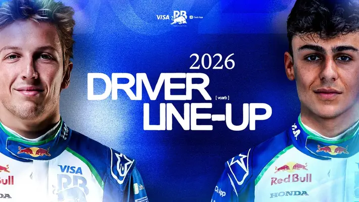 Fórmula 1: Racing Bulls confirma su alineación para la Temporada 2026, con Lawson y sin Tsunoda