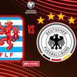 Luxemburgo vs Alemania EN VIVO Eliminatorias Mundialistas UEFA
