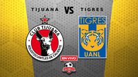 Tijuana vs Tigres EN VIVO Liga MX Apertura 2025 Cuartos de Final Ida