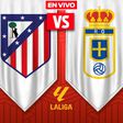 Atlético de Madrid vs Real Oviedo EN VIVO LaLiga Jornada 14