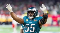 Brandon Graham sale del retiro y volverá a jugar con los Philadelphia Eagles