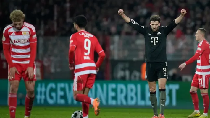 Harry Kane anota y Bayern vence a Unión Berlín para avanzar a Cuartos de Final de la DFB-Pokal