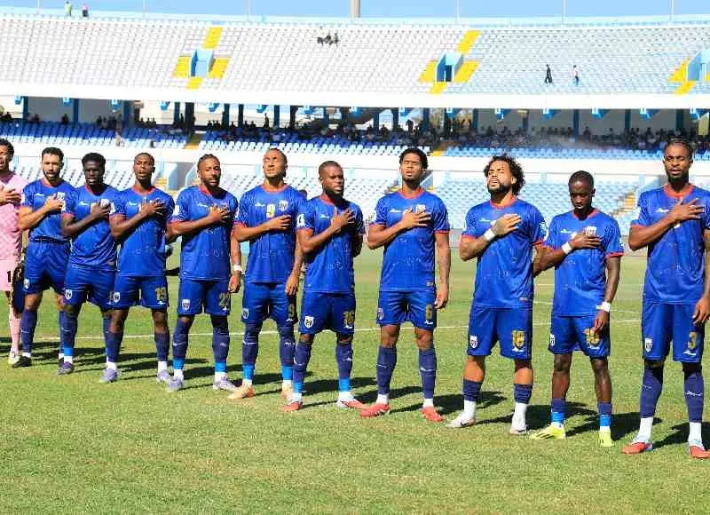 Selección de Cabo Verde previo a juego eliminatorio l AP