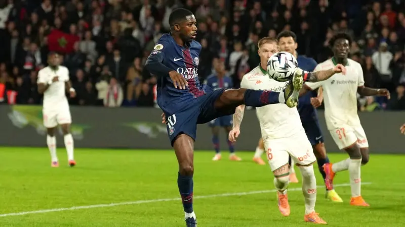 Dembélé en acción | AP