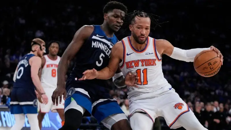 Knicks vs Minnesota I AP