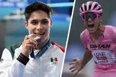 Osmar Olvera e Isaac Del Toro ganadores del Premio Nacional de Deportes 2025