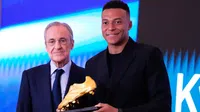 Kylian Mbappé se une a Hugo Sánchez y a Cristiano Ronaldo, leyendas del Real Madrid, con la Bota de Oro