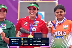 ¡Imparables! México se queda con el Oro y Plata dentro del Mundial de Tiro con Arco