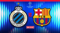 Club Brugge vs Barcelona EN VIVO UEFA Champions League Jornada 4