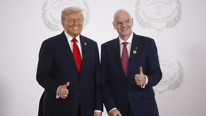 FIFA anuncia nuevo premio de la paz; Infantino confirma buena relación con Trump