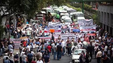 Mega bloqueo en CDMX 29 de octubre: Lista de avenidas cerradas por transportistas