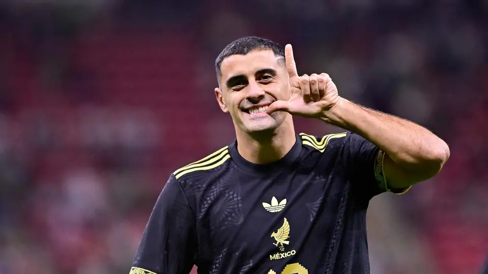 Germán Berterame festeja su primer gol con la Selección Mexicana: 'Espero que vengan más'