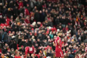 ¿Despedida? Increíble ovación para Mohamed Salah en Anfield