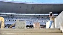 Estadio Azteca ya luce la nueva entrada de jugadores al campo