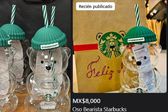 Hasta 8 mil pesos en reventa por el vaso Bearista de Starbucks
