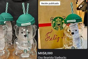 Hasta 8 mil pesos en reventa por el vaso Bearista de Starbucks