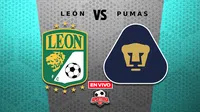 León vs Pumas EN VIVO Liga MX Apertura 2025 Jornada 15