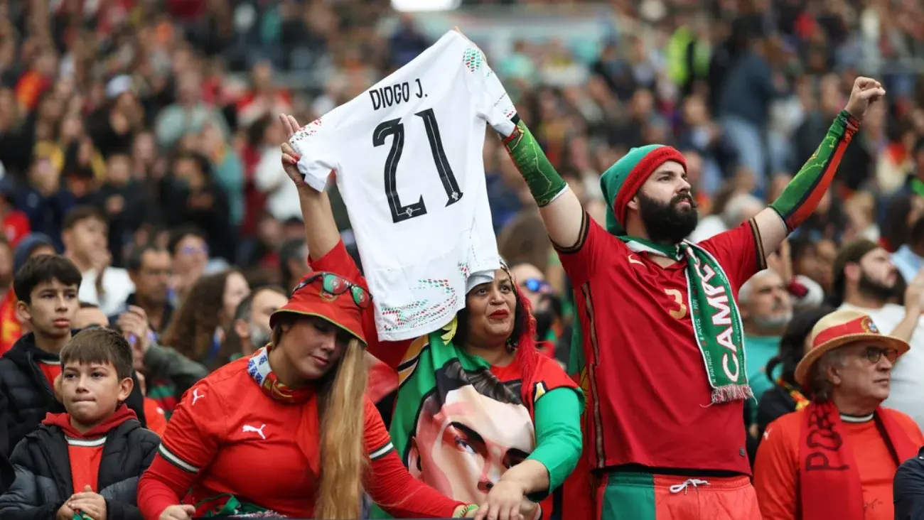 Portugal rinde homenaje a Diogo Jota | AP