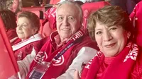 Delfina Gómez, gobernadora del Estado de México, asiste a la Final de Toluca vs Tigres y la tunden en redes sociales