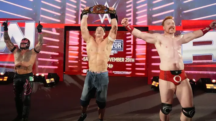 ¡El fin de una eRAW! John Cena vivió su última lucha en el show de los lunes por la noche
