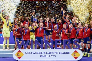 ¡Bicampeonas! España Femenil goleó a Alemania para levantar la UEFA Nations League