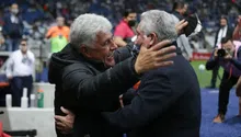 Emotivo reencuentro: Tuca Ferreti y Victor Manuel Vucetich se reunieron previo a Juego de Leyendas