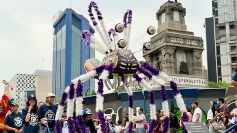 VIDEO: Más de 200 alebrijes monumentales tomaron Paseo de la Reforma