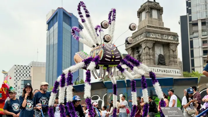 VIDEO: Más de 200 alebrijes monumentales tomaron Paseo de la Reforma
