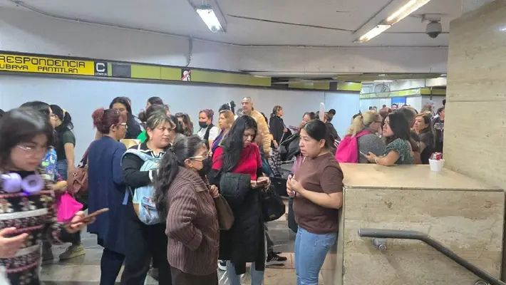 Línea 3 del Metro CDMX registra fallas, desalojos y retrasos de hasta 40 minutos este 4 de diciembre