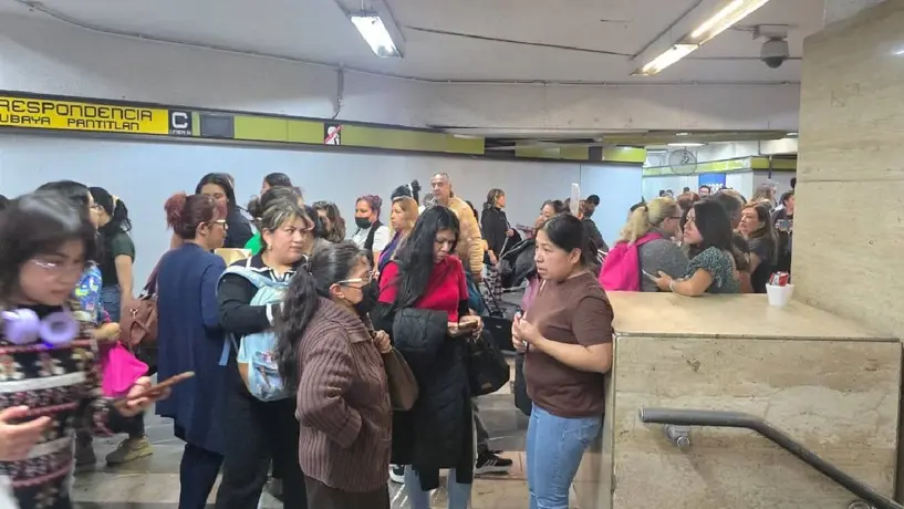 Línea 3 del Metro CDMX registra fallas, desalojos y retrasos de hasta 40 minutos este 4 de diciembre