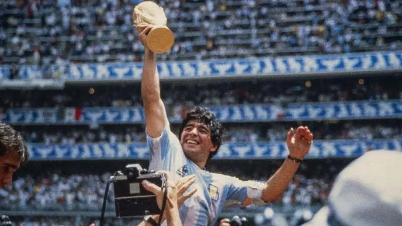 Maradona en 1986 | MEXSPORT