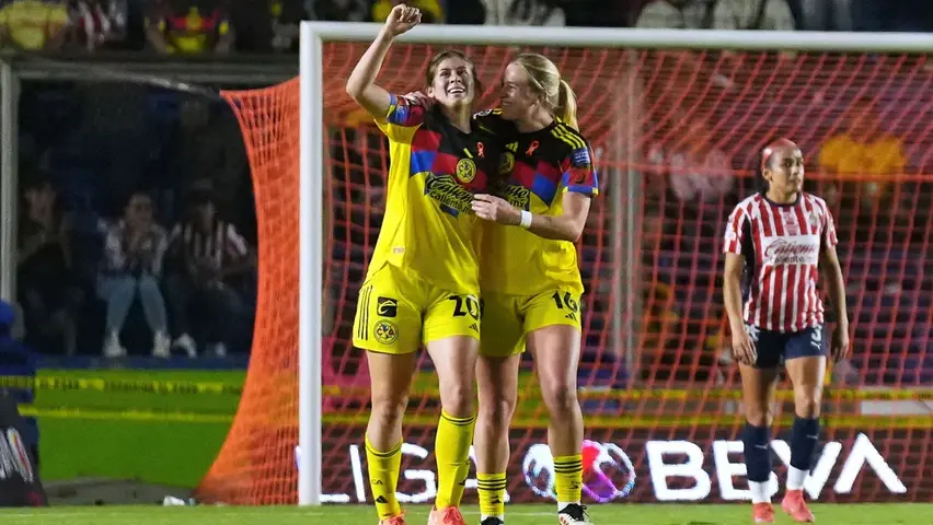 Así celebraron Nicki Hernández y Priscila Da Silva la victoria de América ante Chivas | IMAGO 7