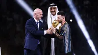 Gianni Infantino espera que Messi juegue el Mundial 2026 "para deleite de todos"