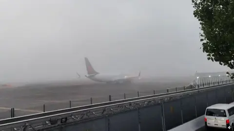 Niebla paraliza vuelos en el AICM; hay retrasos y afectaciones en la zona