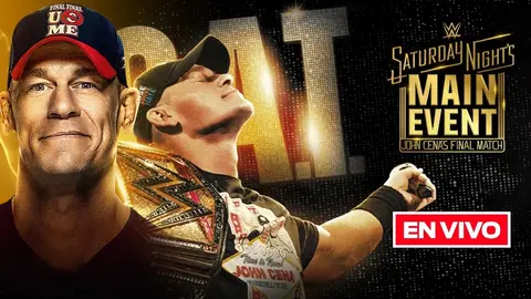 Saturday Night's Main Event EN VIVO: La última lucha de John Cena