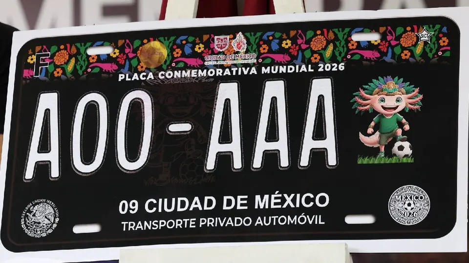Ya puedes tener tus placas del Mundial 2026: conoce el precio y cómo conseguirlas