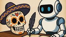 Cómo hacer una calaverita literaria con inteligencia artificial paso a paso