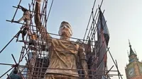 India celebra la llegada de Lionel Messi con la estatua más alta del mundo