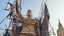 India celebra la llegada de Lionel Messi con la estatua más alta del mundo