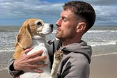 Aaron Ramsey y su familia se despiden de su perrita Halo tras un mes de búsqueda