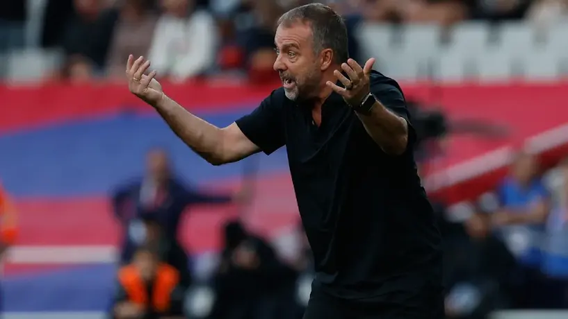 Hansi Flick arrepentido tras sus acciones en el partido ante Girona