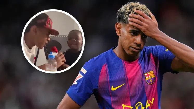 Hermano De Lamine Yamal anota gol y lo celebra al estilo de Cristiano Ronaldo