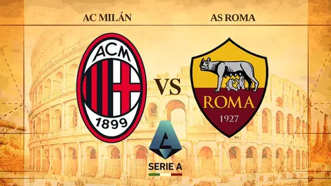 AC Milán vs AS Roma: ¿Cuándo y dónde ver el juego de la J10 de la Serie A?