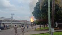 Explosión en ducto de Pemex entre Chiapas y Tabasco provoca evacuación y deja heridos