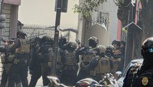 Filtran VIDEO de balacera entre policías y presuntos extorsionadores cerca del Ángel de la Independencia